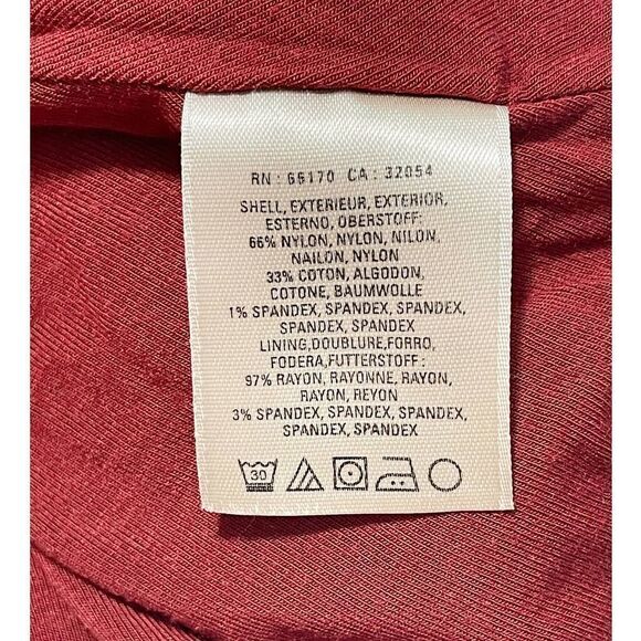 Anthropologie Maeve Dress Faux Wrap V-Neck Floral Lace Sleeveless Tan Small - Picture 7 of 12